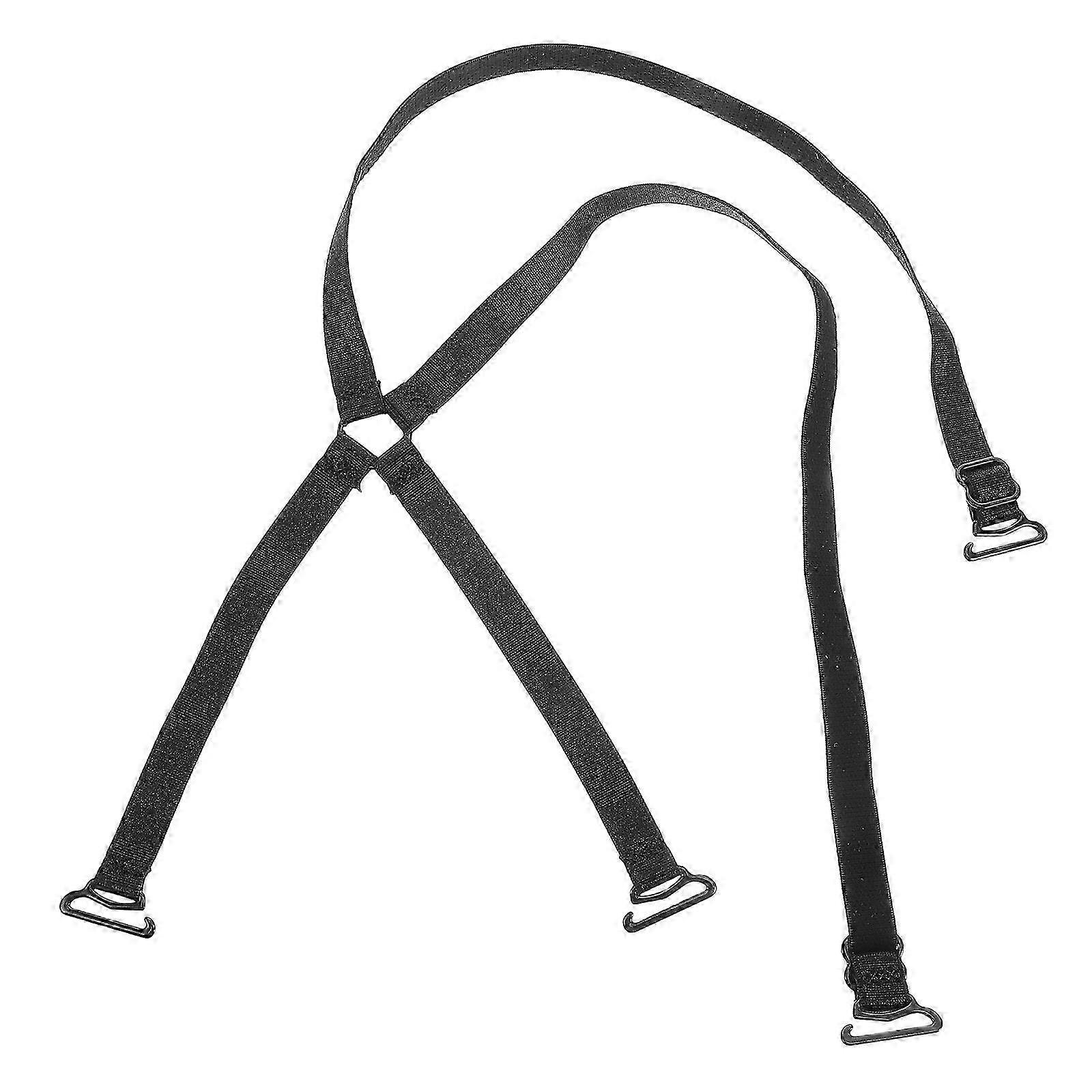 Stretchable Bra Strap Adjustable Cross Back Bra Strap for Women
