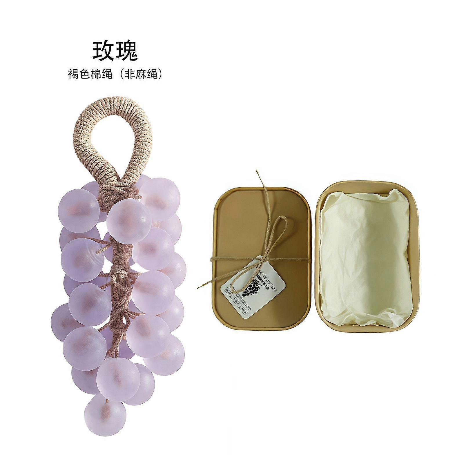 Amz Rose Round Grape Soap (Gift Box)