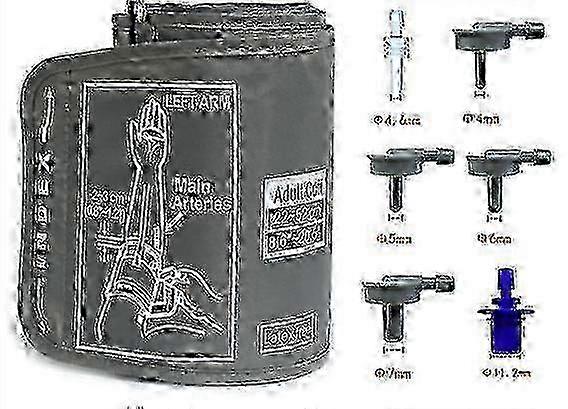 Braçadeira extragrande para monitor de pressão arterial Omron de 9 a 21 polegadas (22 a 53 cm).