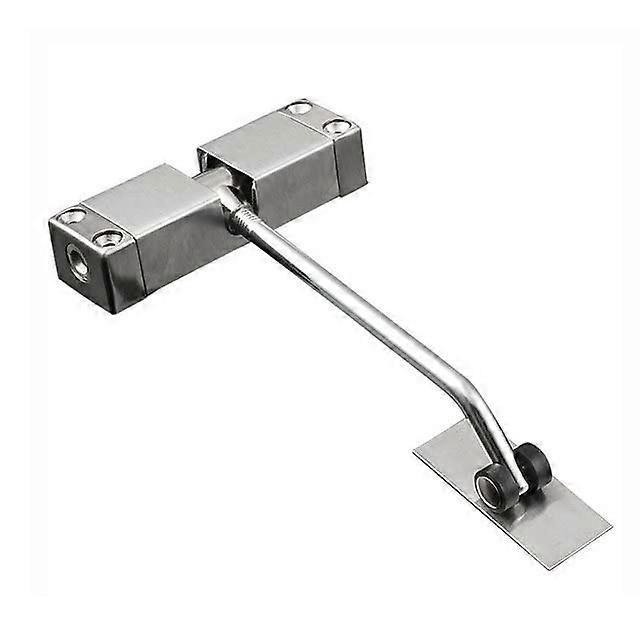 Automatic Door Closer Adjustable Speed Stainless Steel Silver Self Closing Door Hardware