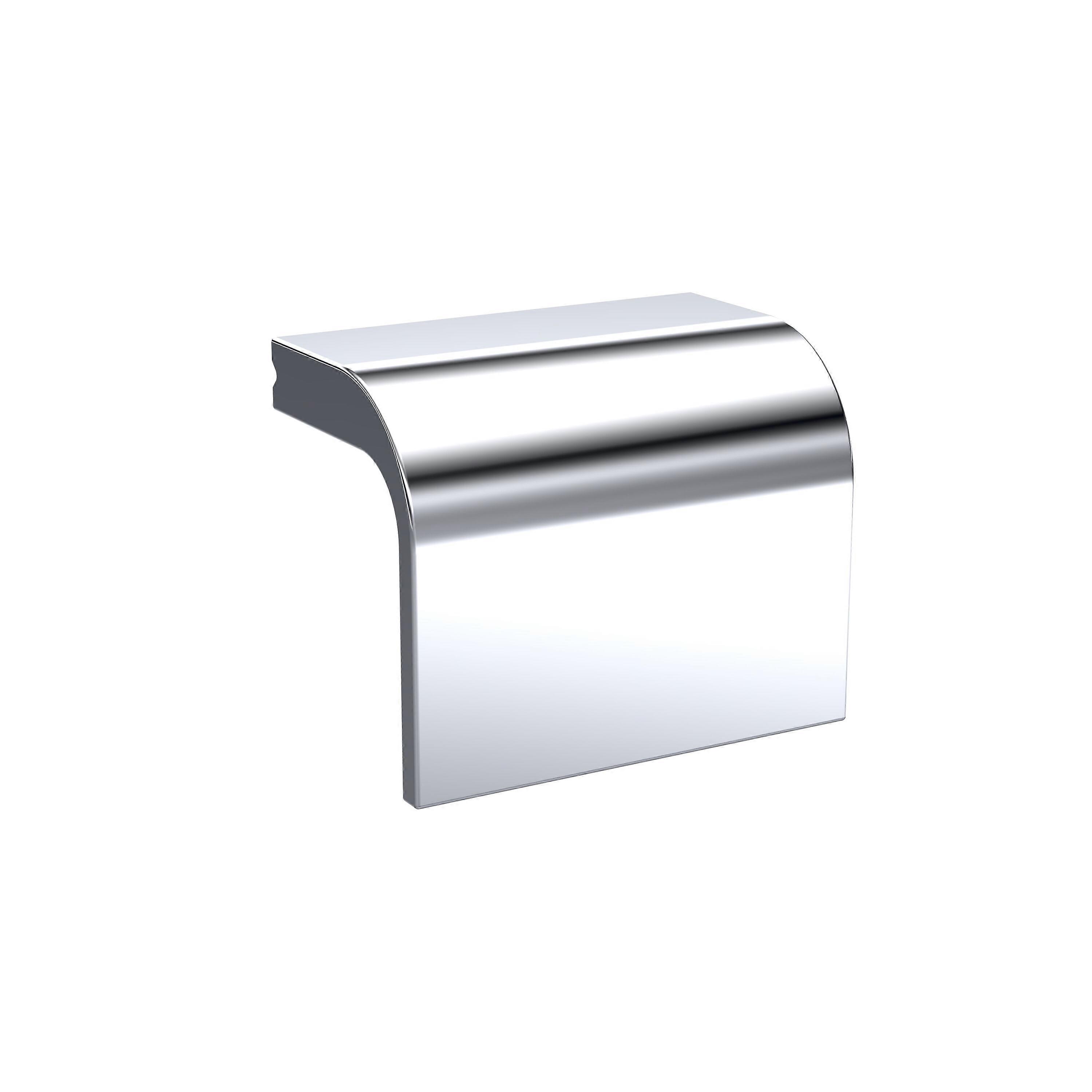 Square Drop Handle, 40mm (32mm Centres) - Chrome