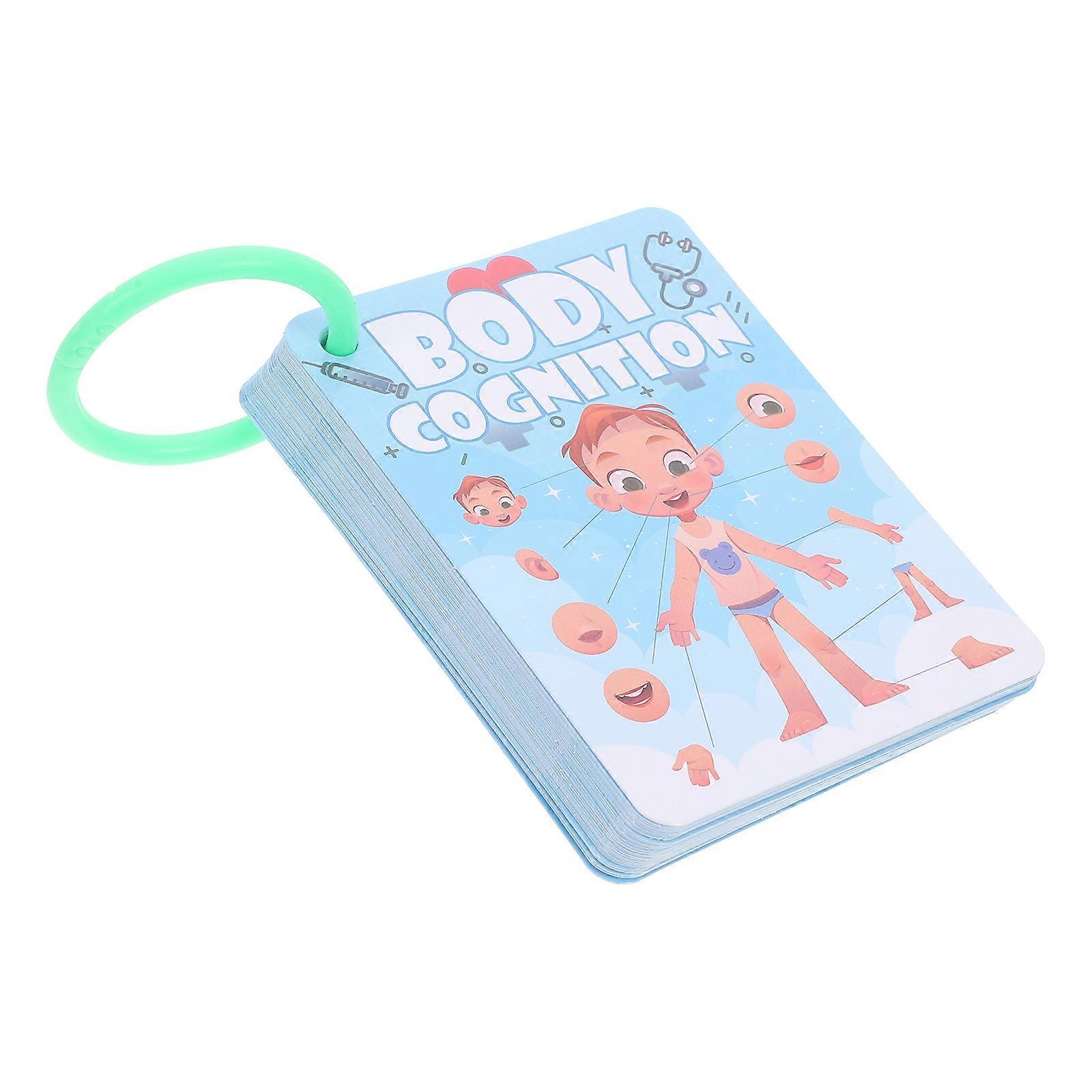 Body Recognition Cards 1Set for Preschool Learning and Fun