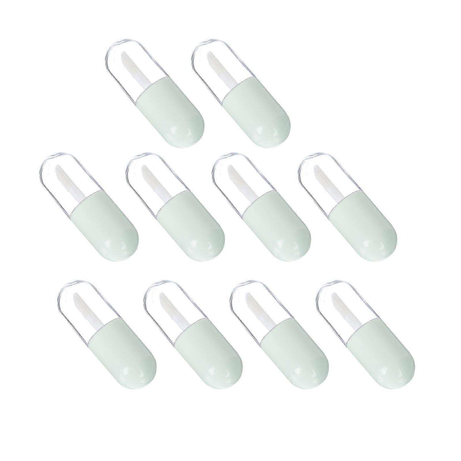 Lip Gloss Bottles Compact Tubes for Storage 10Pcs Small Containers