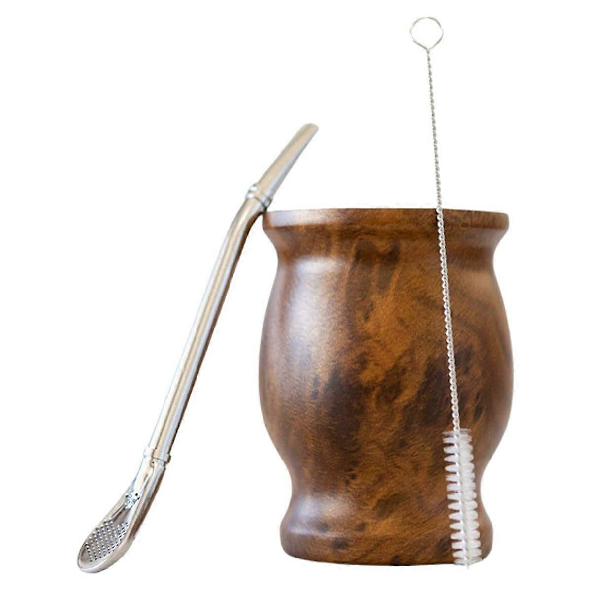 Yerba Mate Set Includes Double Walled 18/8 Stainless