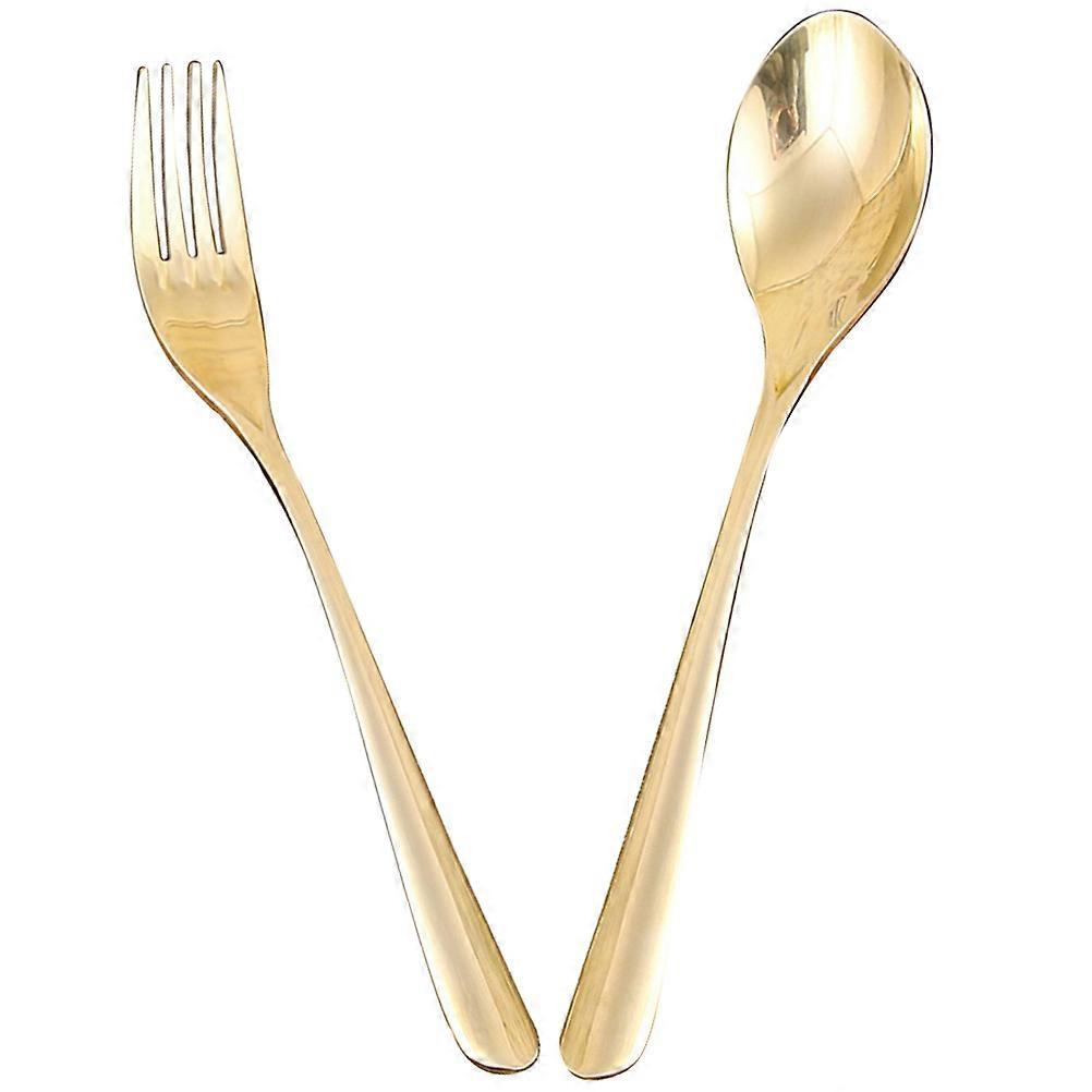 Table Spoons Cutlery Set for Entertainment Modern Style 1Set