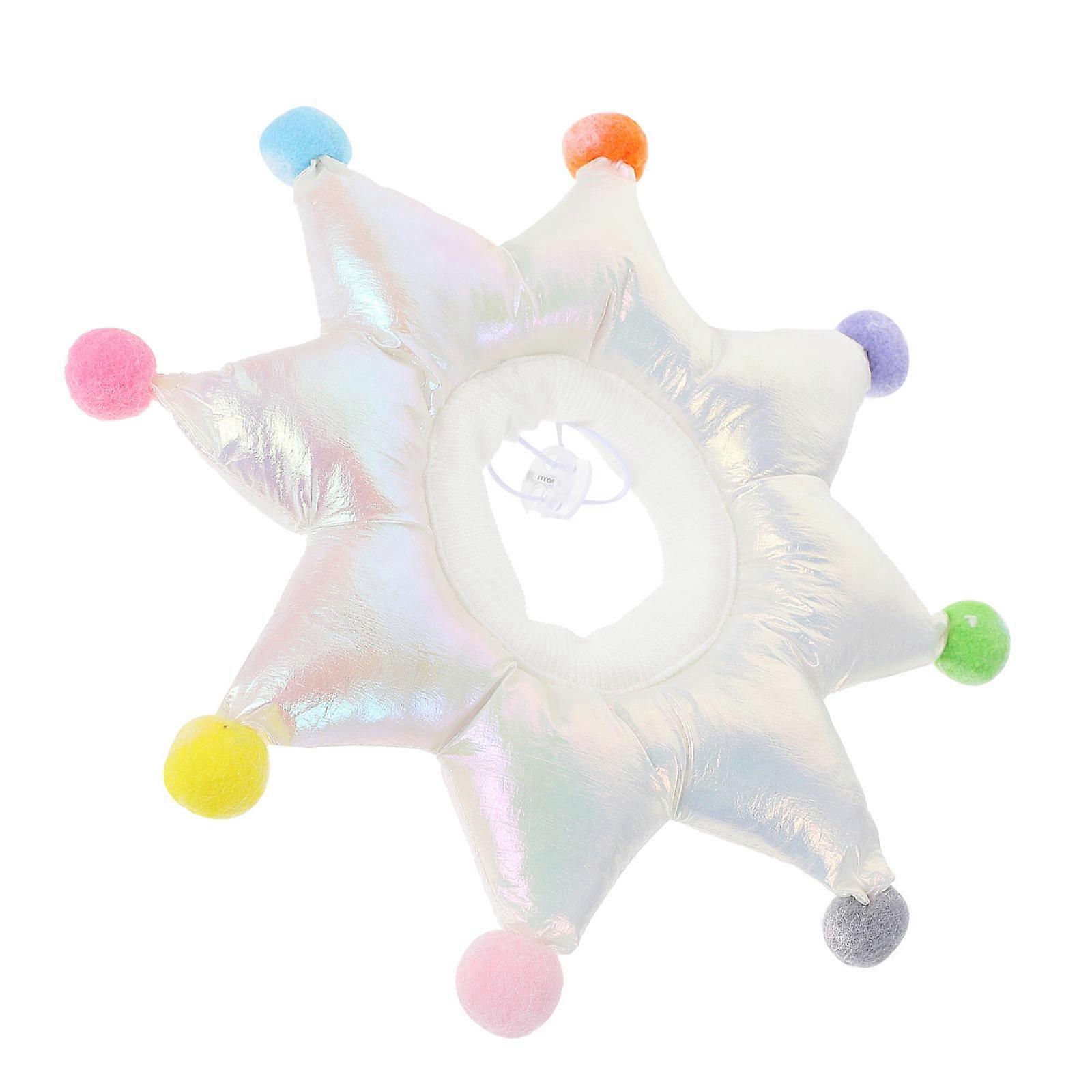 Pet Protective Collar for Cat Recovery with 2Pcs Waterproof Set