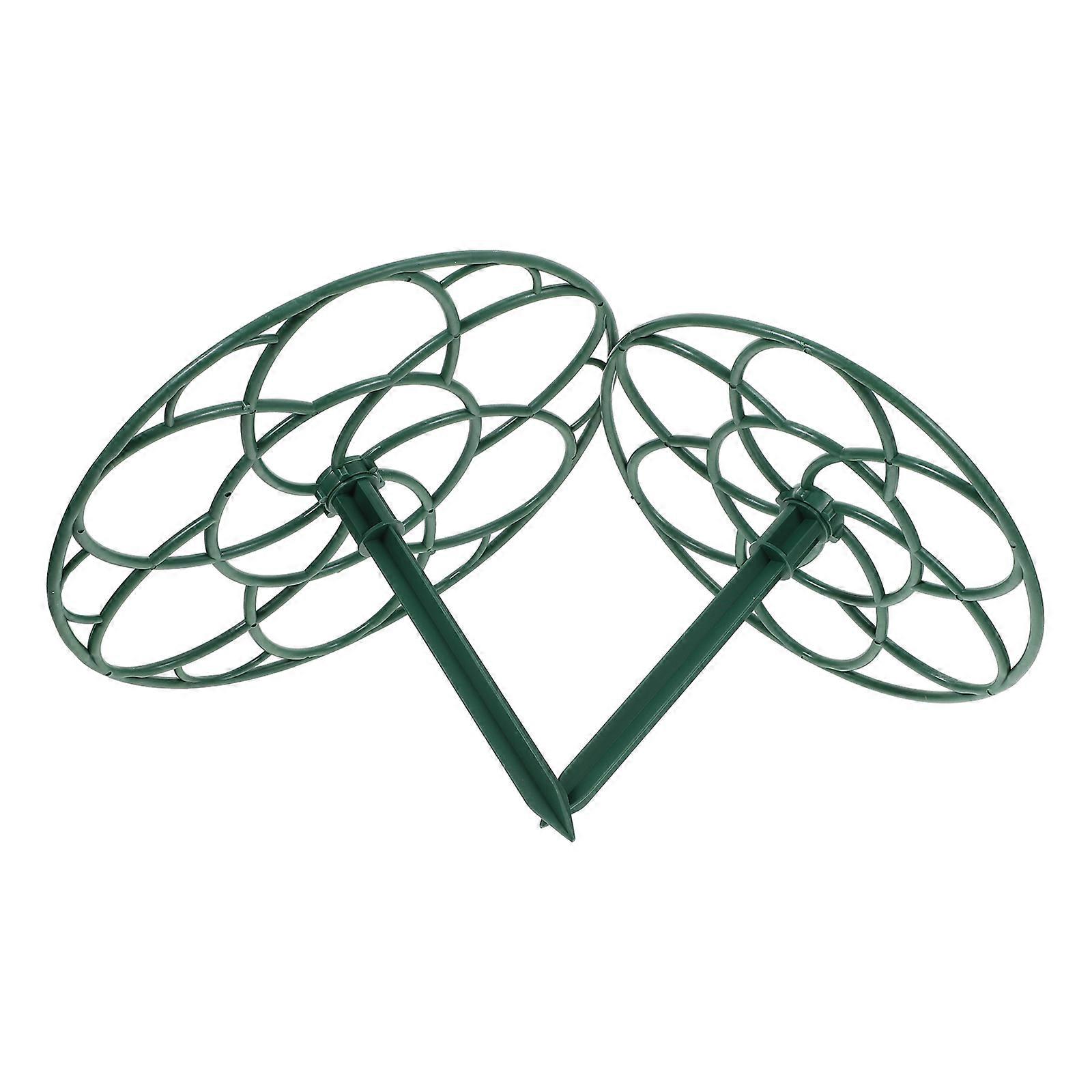 Sunflower Flower Stand for Climbing Vine Shape 2Pcs Lollipop Support Rack