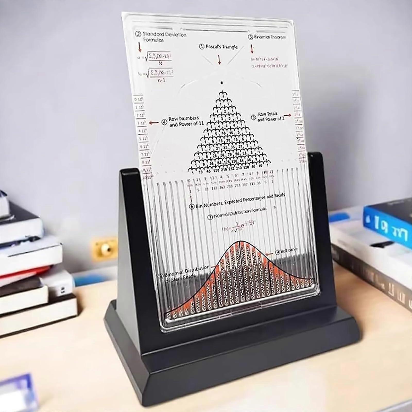 Galton Board Probability Demonstration Model with Clear Acrylic Display for Classroom Science Learning
