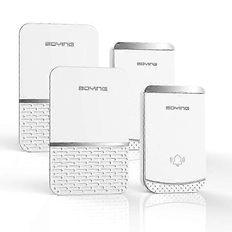 B512 2-to-2 Télécommande sans fil Sonnette musicale étanche