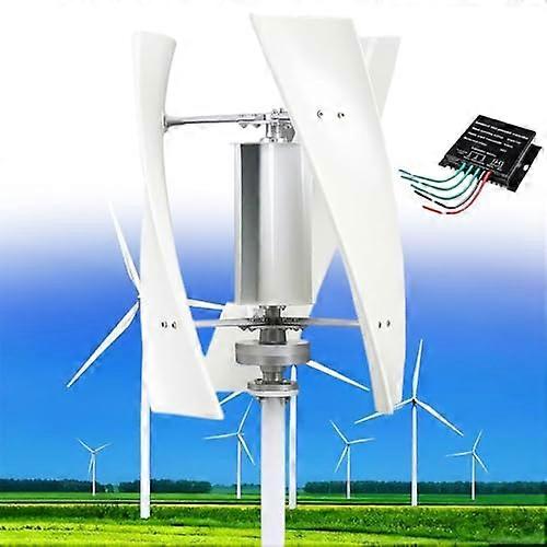14kW Vertical Wind Turbine Generator 110V with MPPT Controller for Efficient Home Power