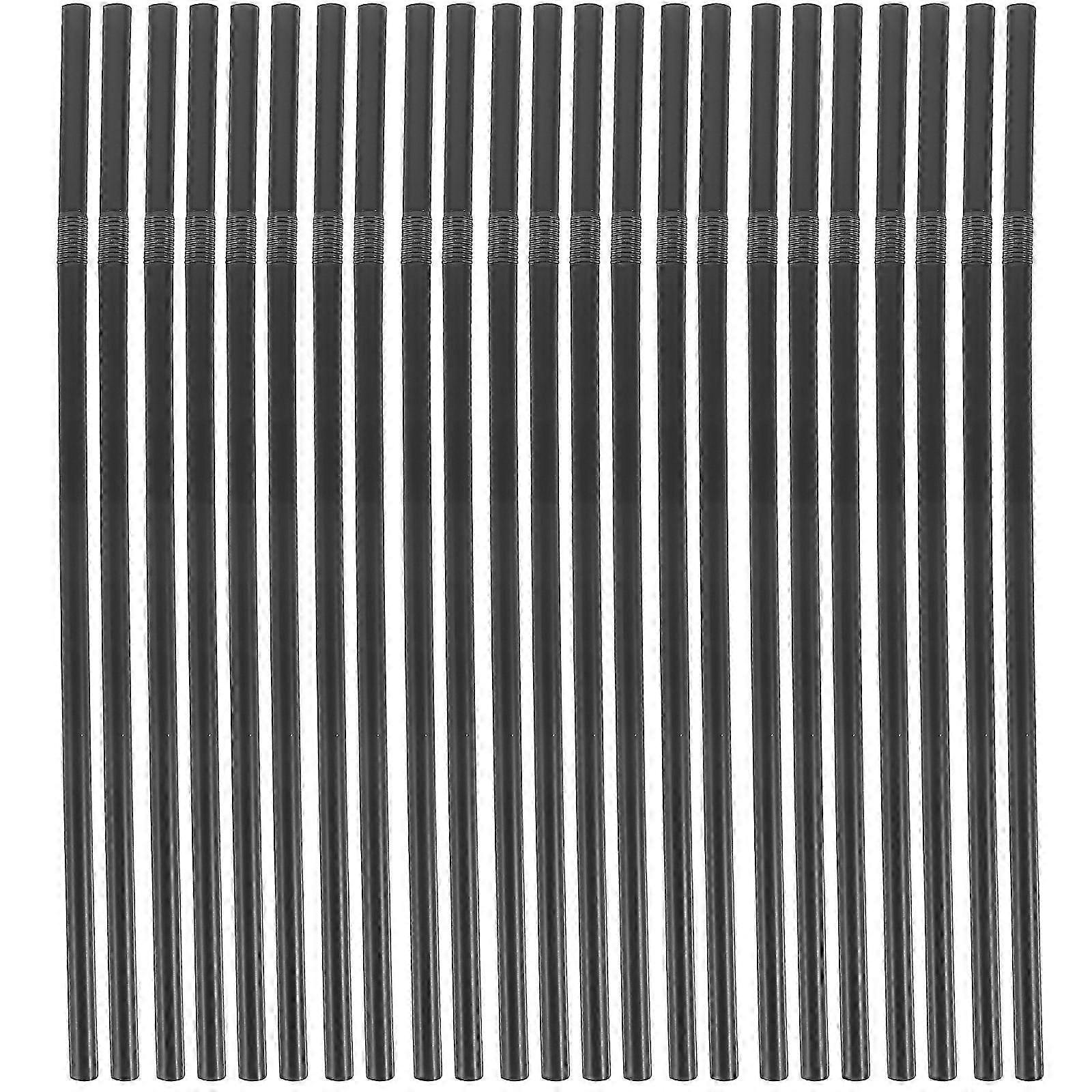 200pcs Functional Disposable Beverage Drinking Straws for Party