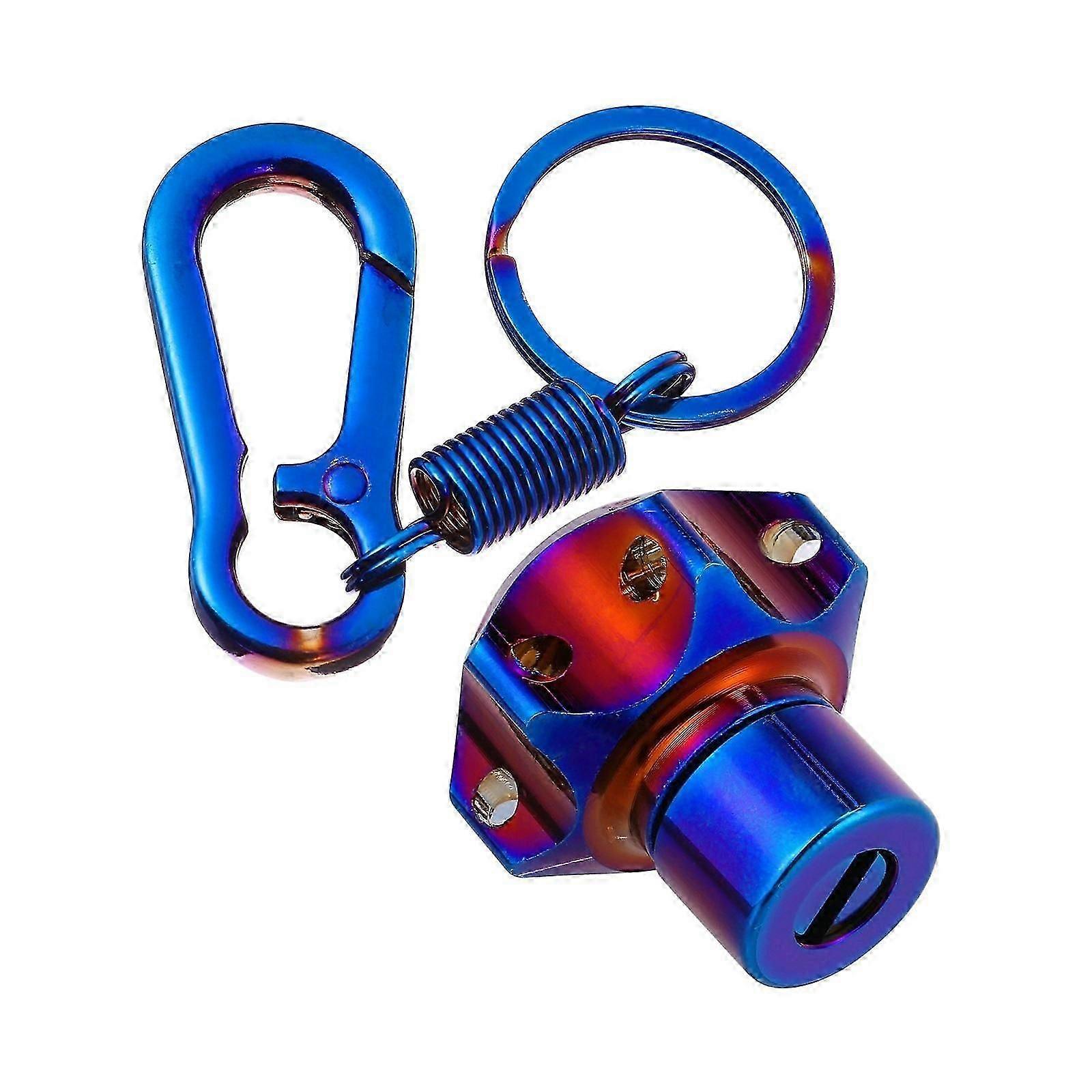 Hexagon Titanium Key Shell Set CNC Precision Silver