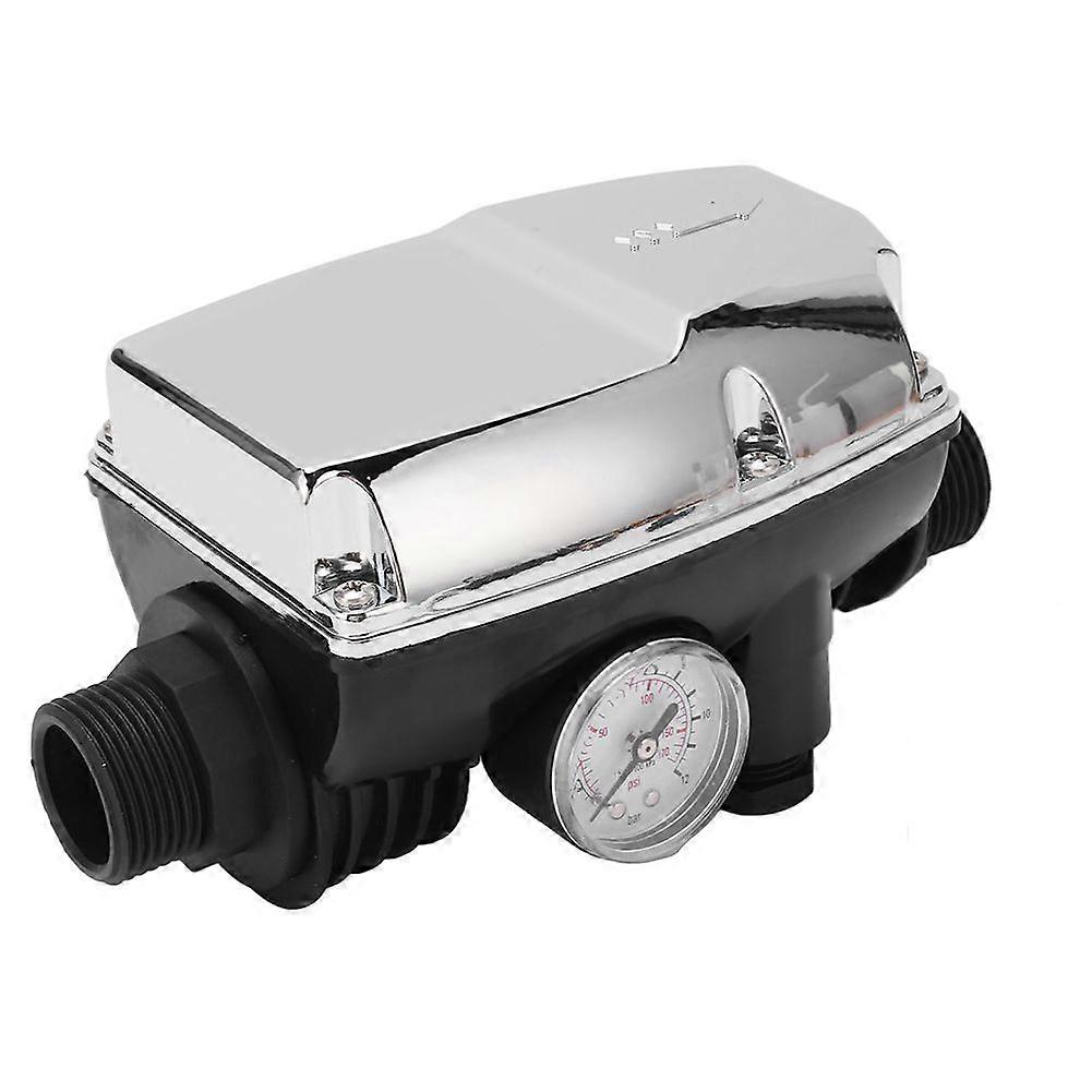 Water Pump Controller Silver Waterproof ABS Housing Intelligent Automatic 16A Pressure Switch Controller