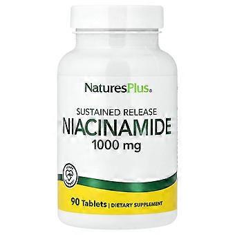 Nature's Plus, Niacinamid, 1000 mg, 90 tabletter