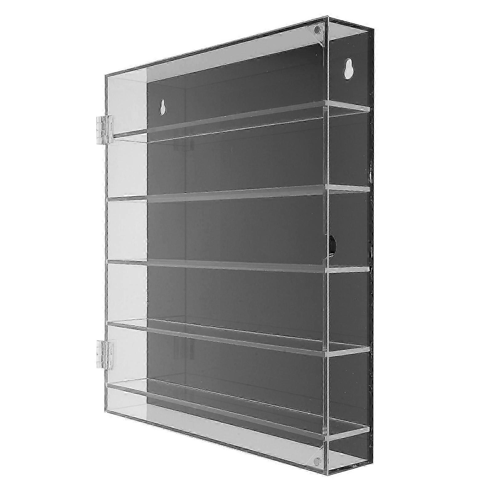 Clear Multi layer Acrylic Display Case for Mini Figures Doll Cabinet 1 Set