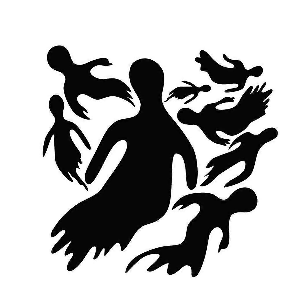 Halloween Window Sticker Ghost Wall Decals for Decoration