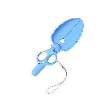 Pet Litter Sands for Cleaning Use with Long Handle 1Pcs Blue Scoop