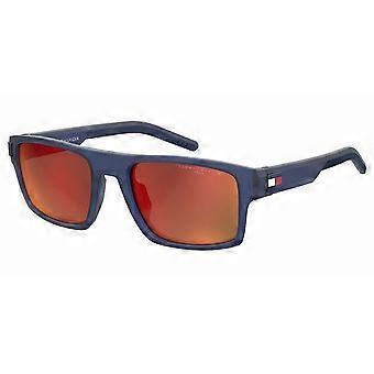 Okulary przeciwsłoneczne Tommy Hilfiger TH 1977/S FLL/B8 Full Rim Men Rectangle UV3 Original