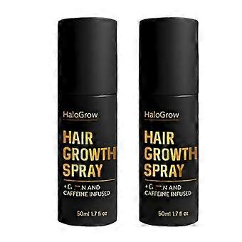 HaloGrow Haarwuchsspray, fördert dickeres, volleres Haar – für alle Haartypen mit natürlichen Inhaltsstoffen, reduziert Haarausfall, spendet Feuchtigkeit und verleiht seidige Textur.