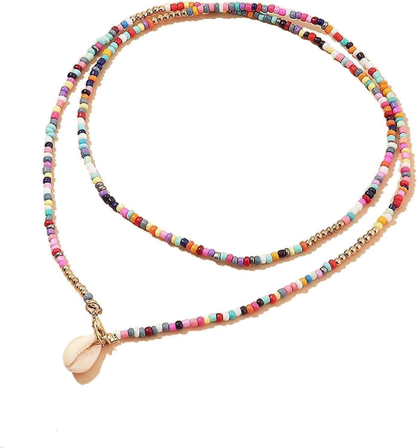 Shell and Beaded Necklaces for Boho Style