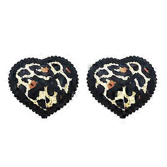 Frauen Pailletten Quasten Pasties Brustwarzenabdeckung Selbstklebende Brustabdeckung Funkelnde wiederverwendbare klebrige BHs Bowknot Brustaufkleber Stil 1