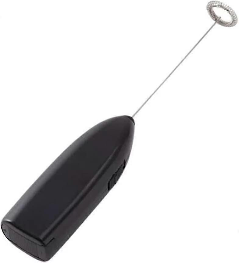 Milchkaffee-Aufschäumer Handheld (2 Stück, schwarz)