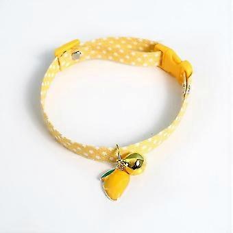 Cat Collar with Pendant, Safety Adjustable Cat Collars Set M Size
