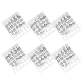 False Eyelash Plate Grafting Eyelash Supplies for 12Packs Silver