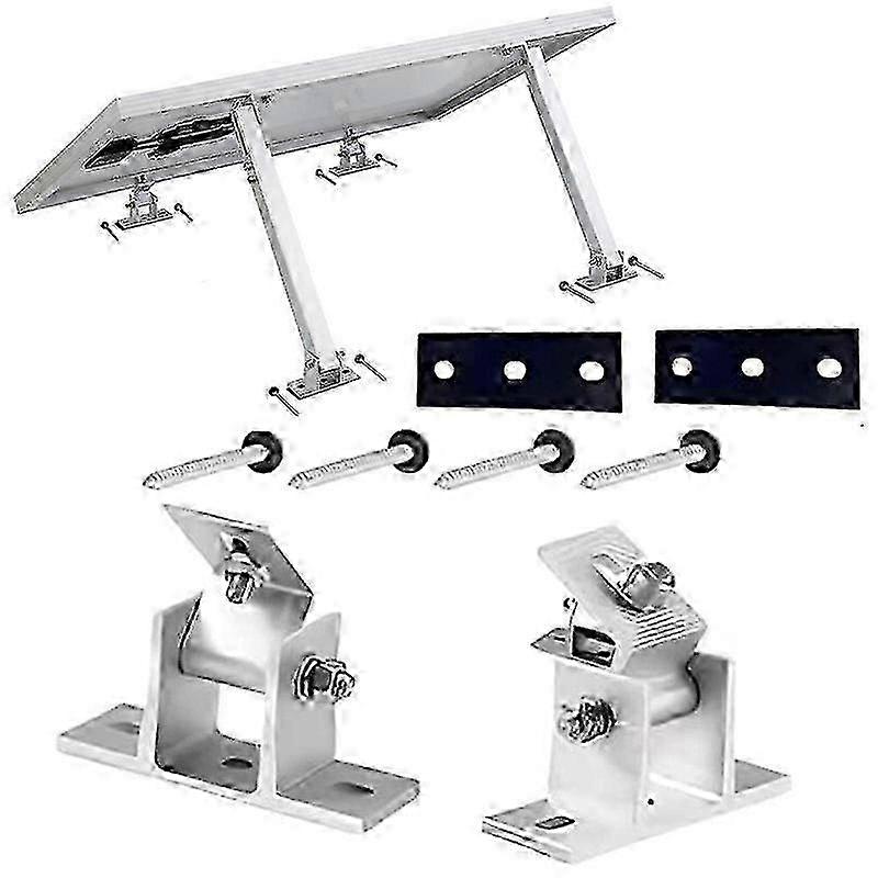 2026 Upgrade Solar Panel Bracket End Clamp Kit