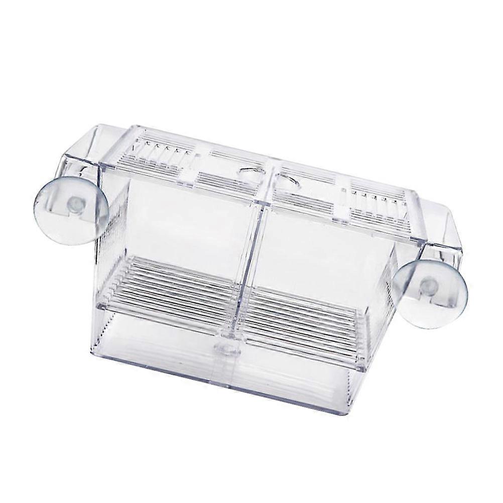 1pc Transparent Aquarium Fish Breeding Box Practical Fish Incubation Container