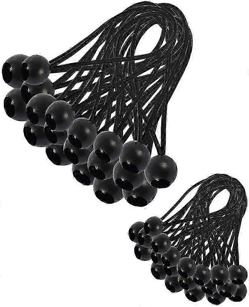 30 Stück Elastikspanner, Planenspanner, Elastik Bungee, Elastikspanner
