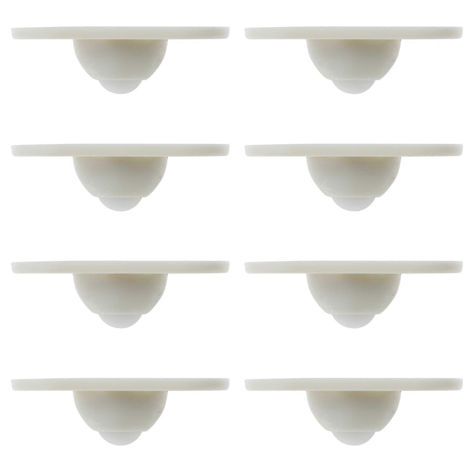 8pcs Practical Storage Case Caster Self-adhesive Wheel Box Universal Caster