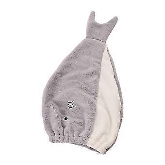Home Use Woman Shower Caps Comfortable Hair Dry Hat 3Pcs Assorted