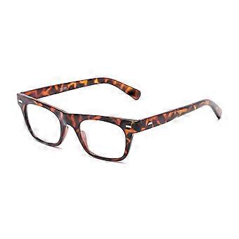 Lunettes de lecture carrées écaille de tortue +2,25, design rétro, légères et confortables, pour hommes et femmes.