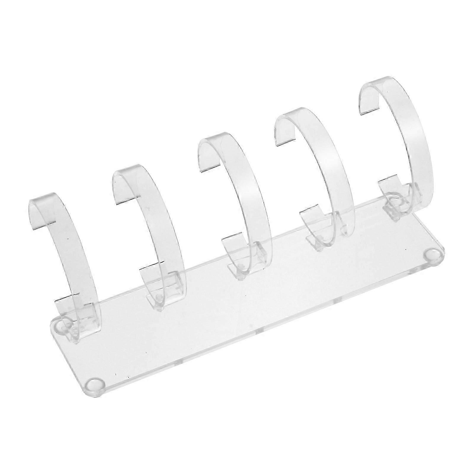 Transparent Acrylic Watch Display Stand for Secure Placement Removable 1Pcs