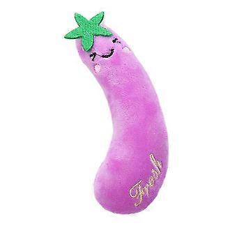 Vegetable Shaped Catnip Toy for Kittens Durable Bite Resistant Plush Safe for Teething Boredom Relief and Indoor Play
