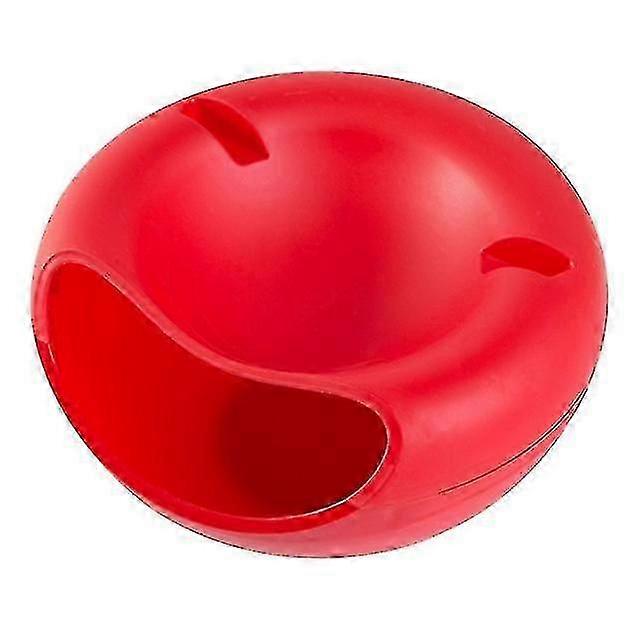 Lazy Snack Bowl Plastic Double-layer