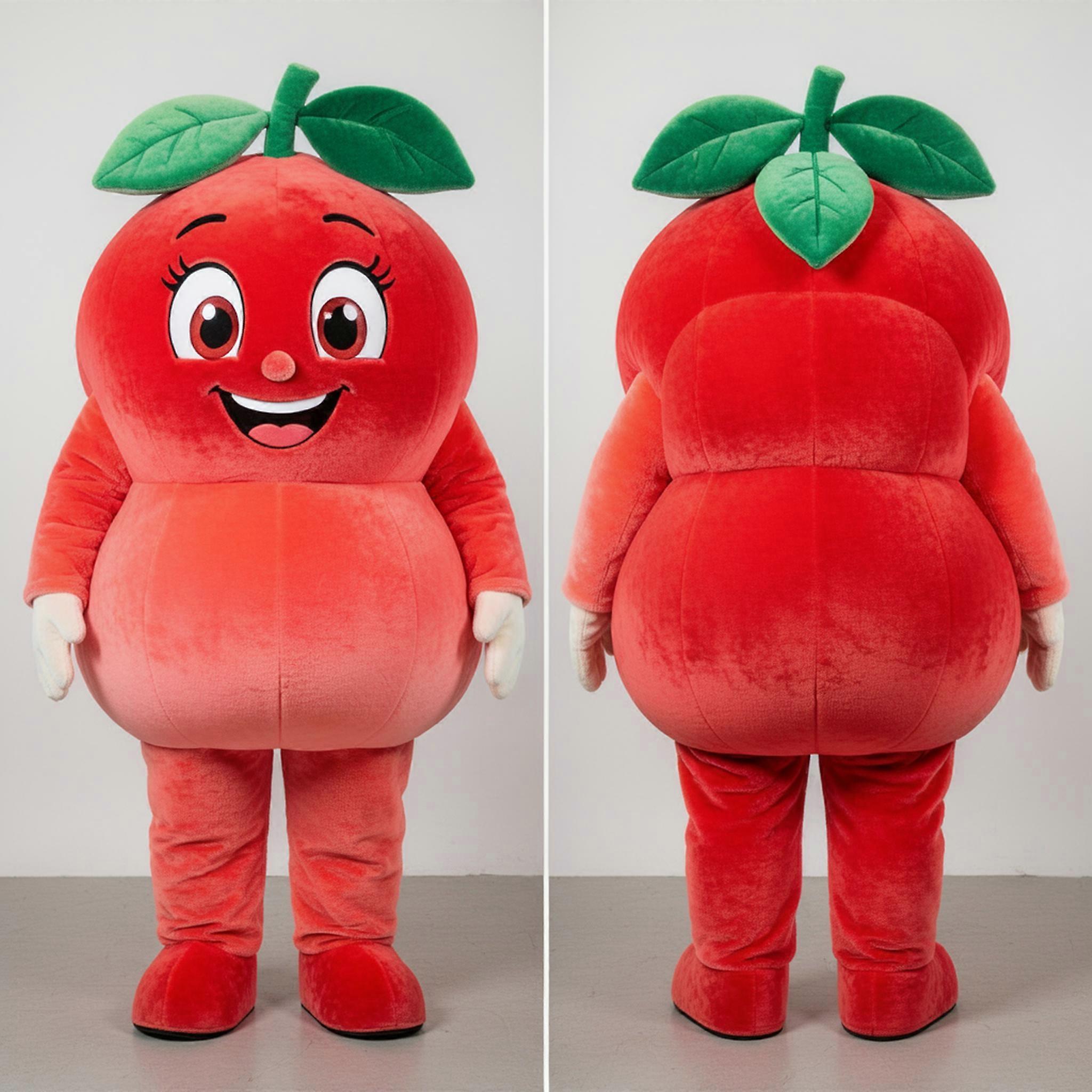 MASTICOT Ruby Red Velvety Grapefruit Mascot