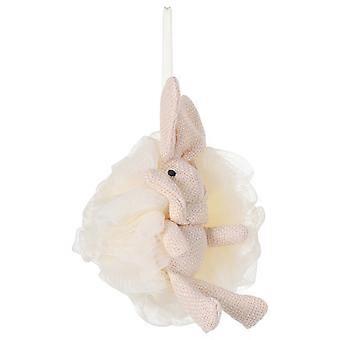 Rabbit Shaped Bath Balls for Comfortable Bathing 2Pcs Household Accessory
