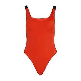 Calvin Klein Womens/Ladies Scoopback One Piece Swimsuit