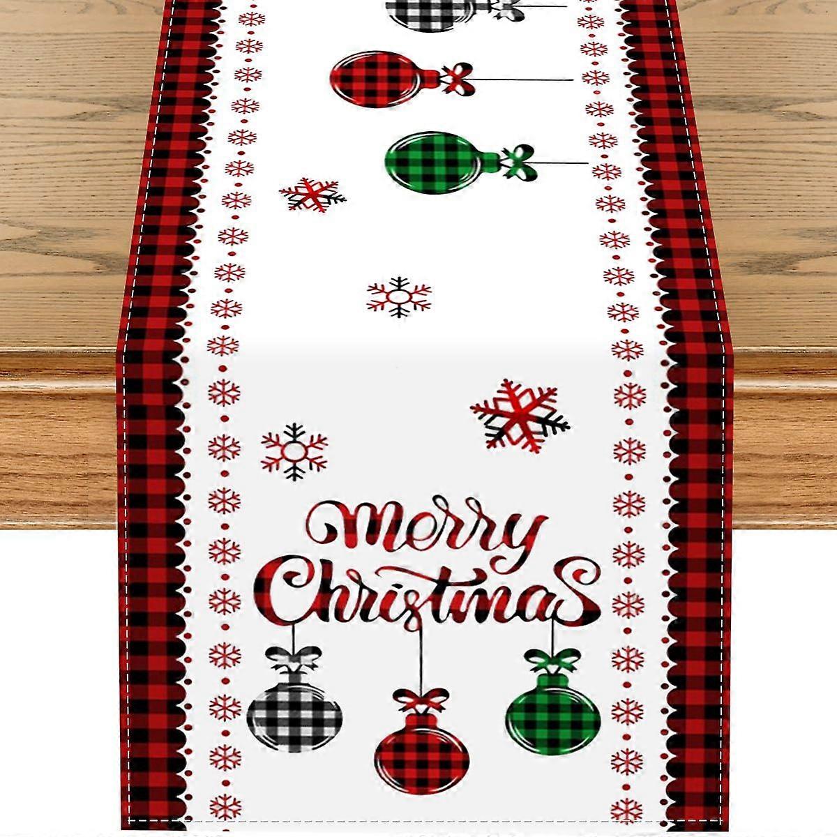 Christmas Table Runner, 13 x 71 Inch
