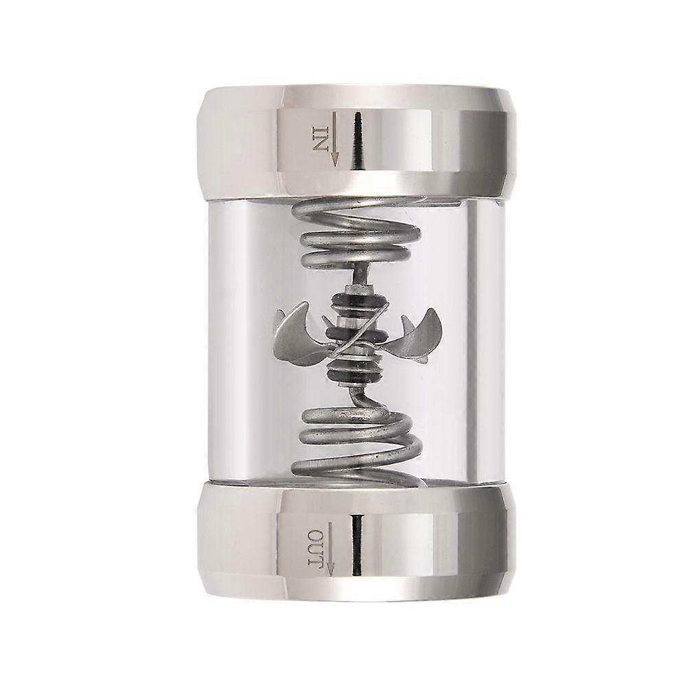 G1/4 Threaded Computer Water Cooling System Flow Meter Indicator Metal Replacement