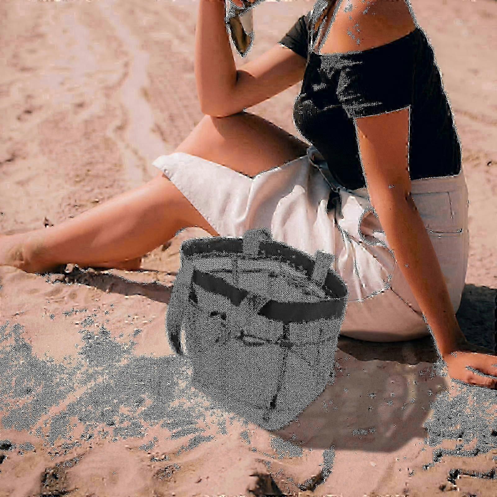 Compact Breathable Beach Mesh Bag