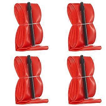 4X MOTSUV TPU Inner Tube for 700C Gravel Road Bikes Compatible with 700x35-50C Tires MTB 29x1.5-1.95 45MM