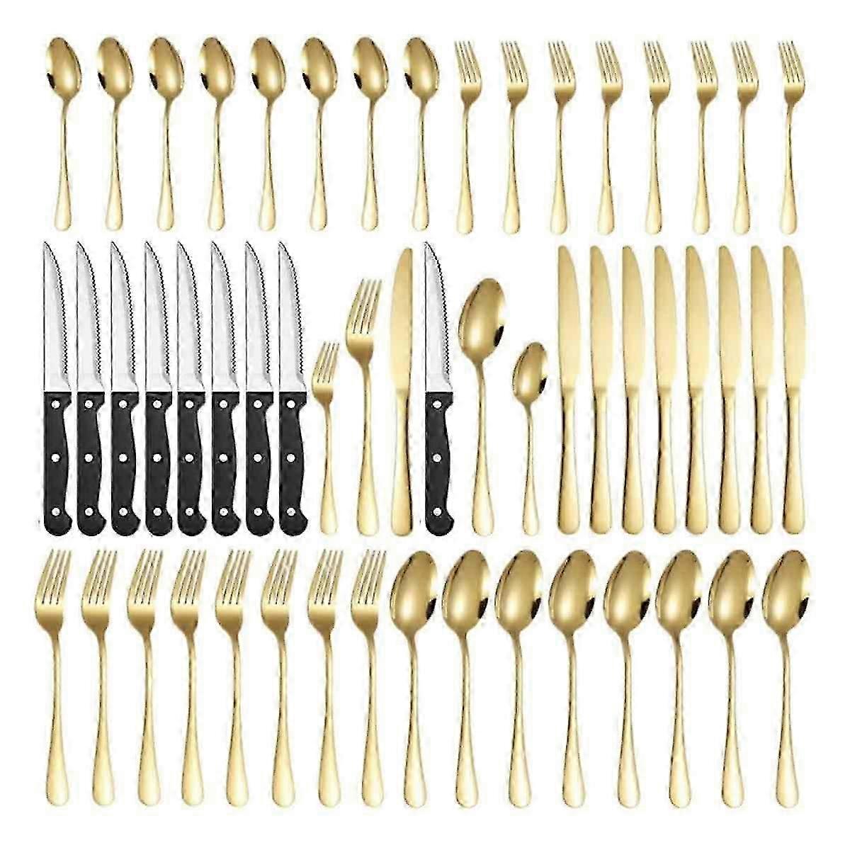 Ergonomic Mirror Finish Cutlery Set