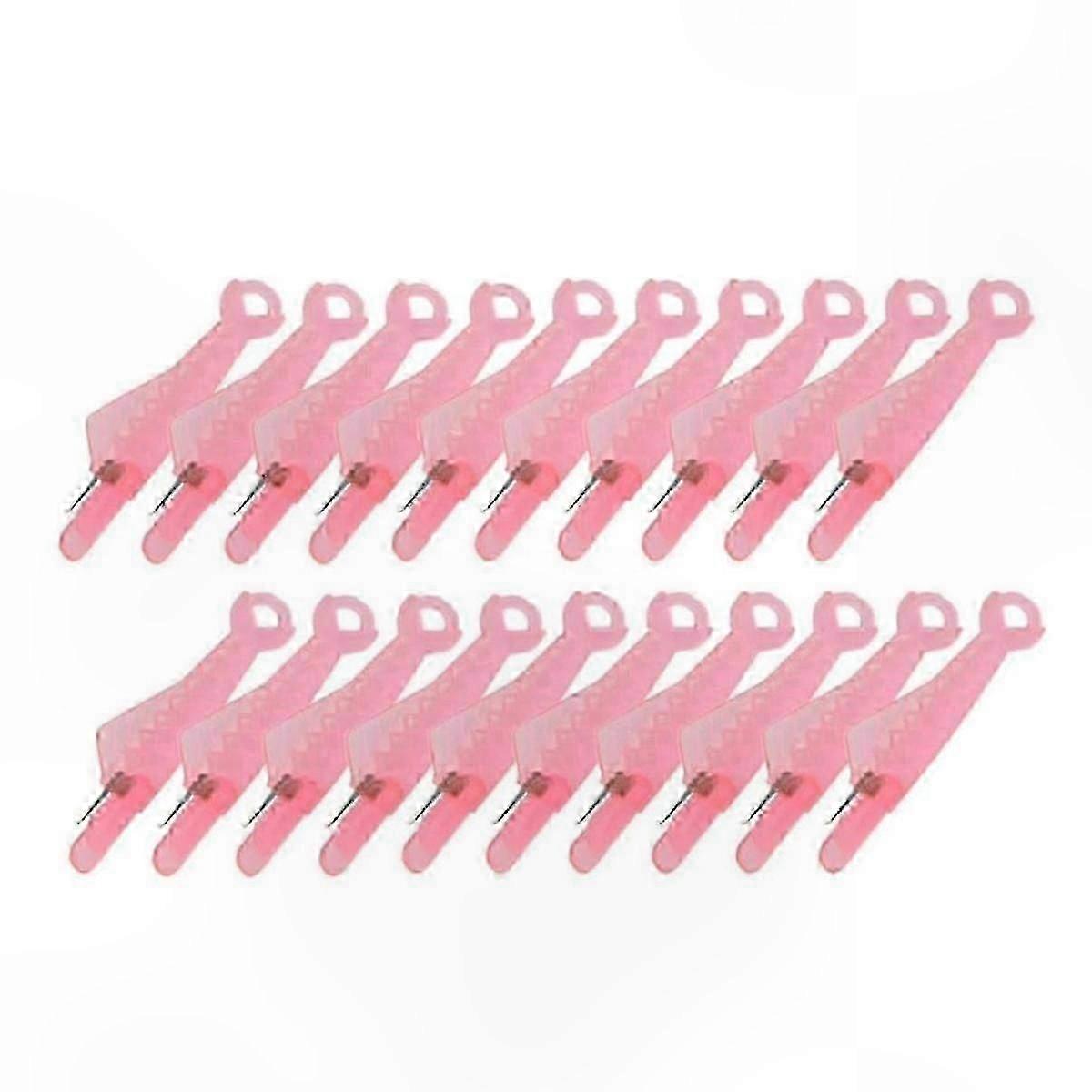 Automatic Needle Threader Tool for Sewing Machines, 100PCS Pink