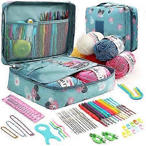 Beginner-Friendly 59-Pc Crochet Kit