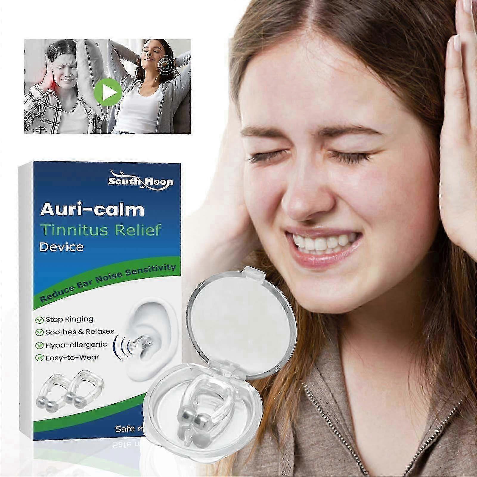 Tinnitus-Support Ear Device