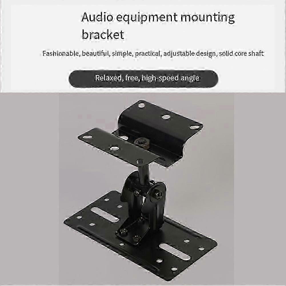 2x Universal Speaker Wall Mounts Iron