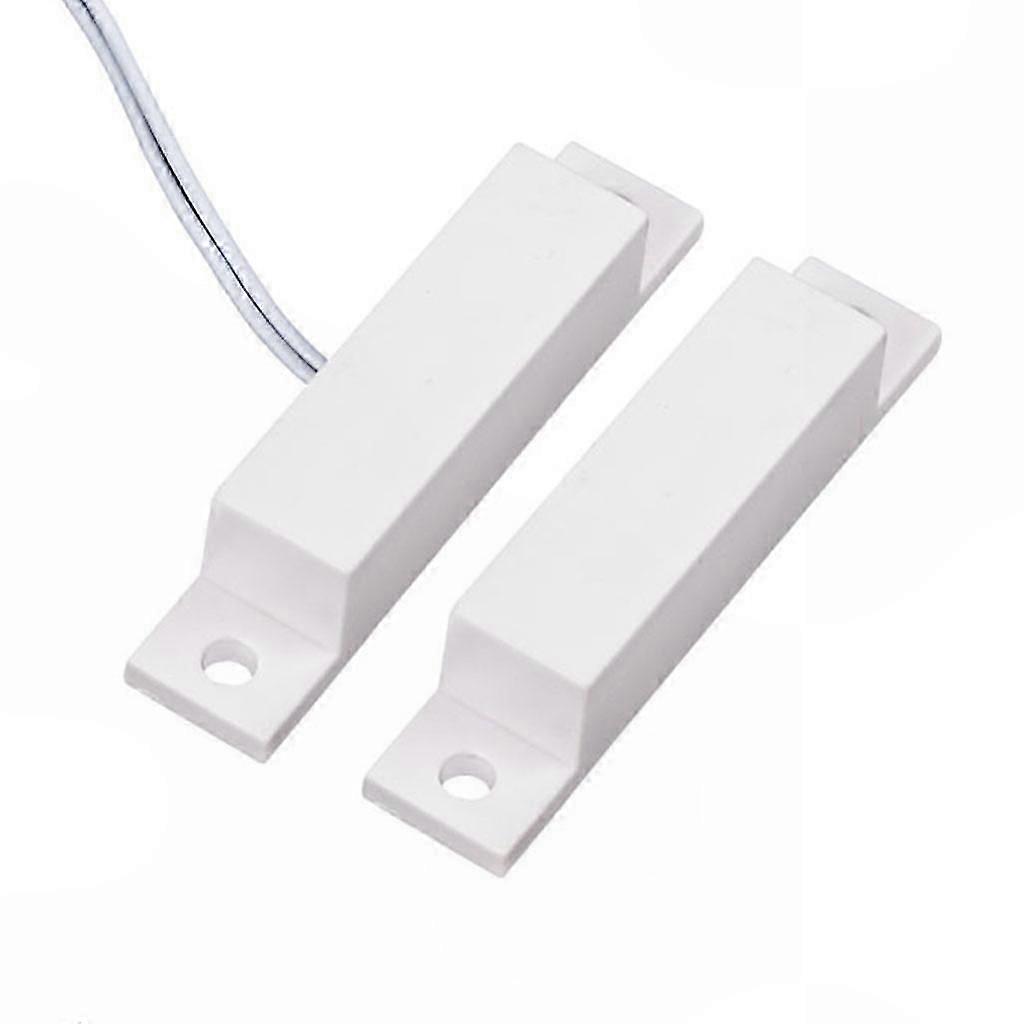 Magnetic Door Window Contact Sensor Switch, NO/NC Configuration, Easy Installation